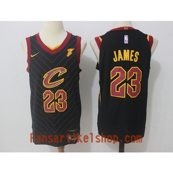 NBA Cleveland Cavaliers Trikot LeBron James 23 Nike 2017-18 Schwarz Swingman - Herren NBA Cleveland Cavaliers Trikot LeBron James 23 Nike 2017-18 Schwarz Swingman - Herren